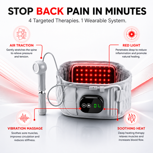 Relief Pro – 4-in-1 Back Pain Relief & Recovery System