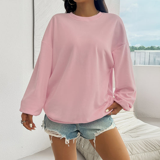 AURELLE  Loose Long-Sleeve Sweater 