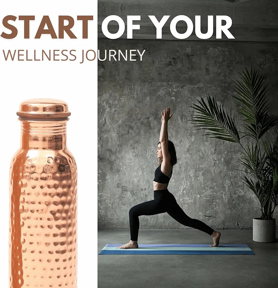 Copper water bottle (1000 ml)